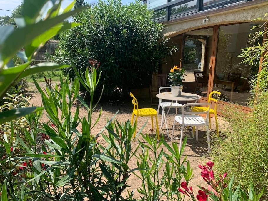 Le Gite Des Tourterelles Belleville-sur-Saône Esterno foto